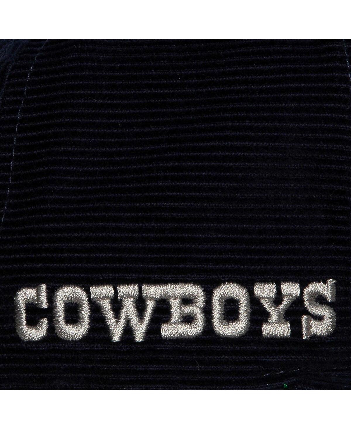 Mitchell & Ness Men's  Navy Distressed Dallas Cowboys All Directions Corduroy Snapback Hat In Navy