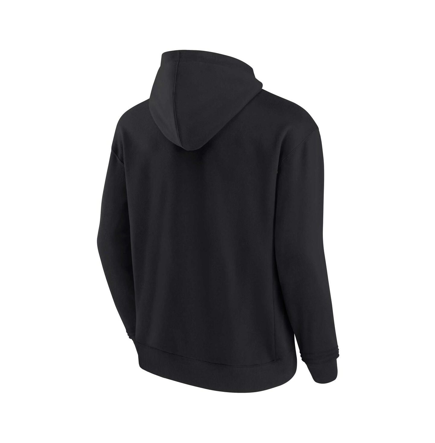 Худи Fanatics Signature Black Oklahoma State Cowboys Super Soft Fleece Pullover — фото 2