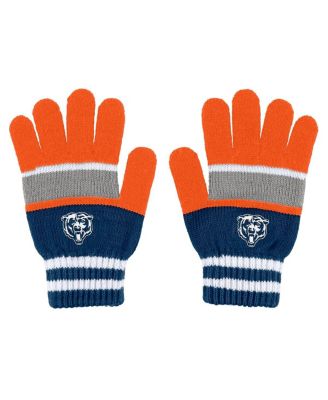 Women's Chicago Bears Stripe Glove and Scarf Set