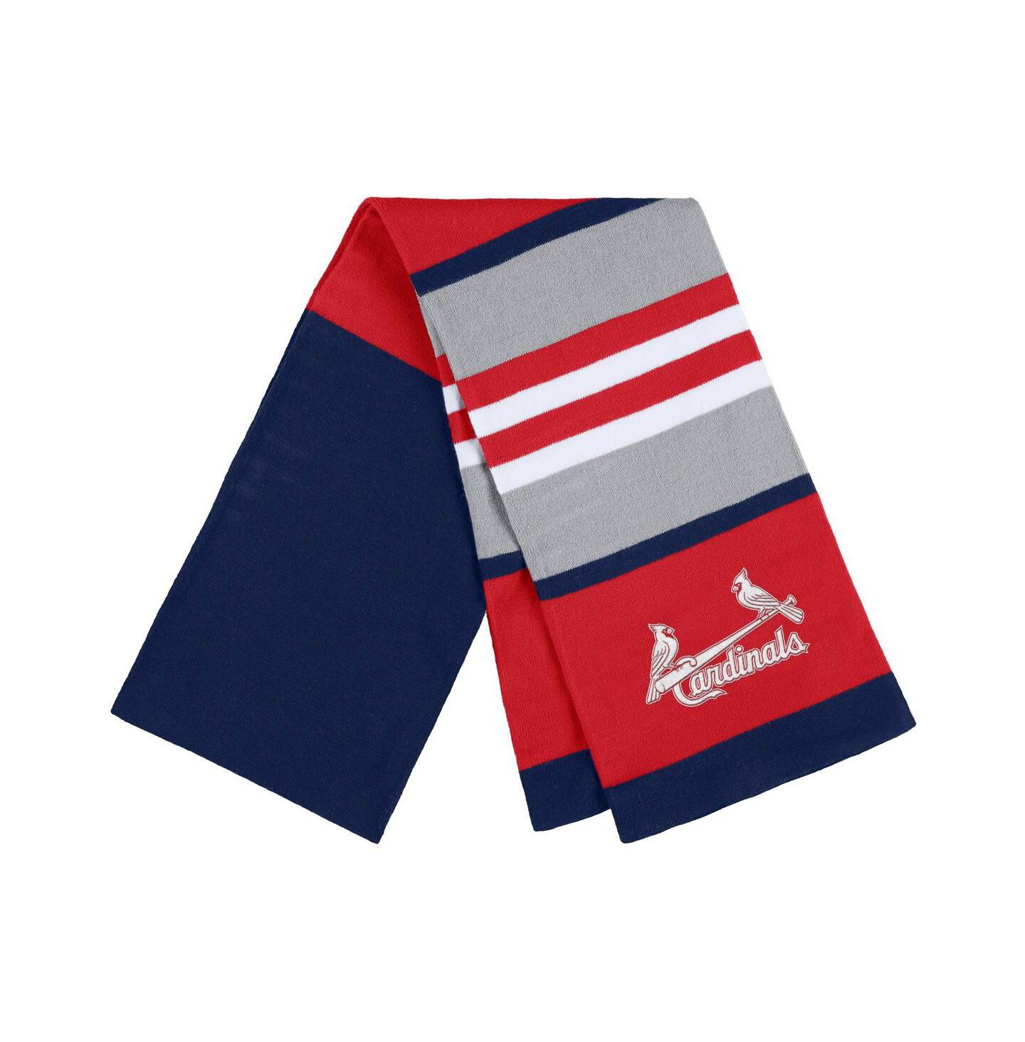 Женские аксессуары WEAR by Erin Andrews St. Louis Cardinals Stripe Glove and Scarf Set — фото 3