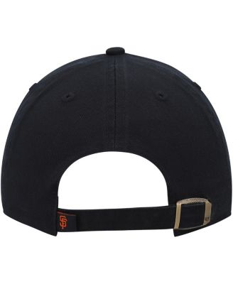 Youth Boys and Girls Black San Francisco Giants Clean Up Adjustable Hat