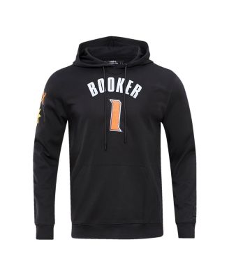 Men's Devin Booker Black Phoenix Suns Player Pullover Hoodie