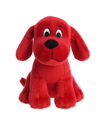 Medium Sitting Clifford Playful Plush Toy Red 8"