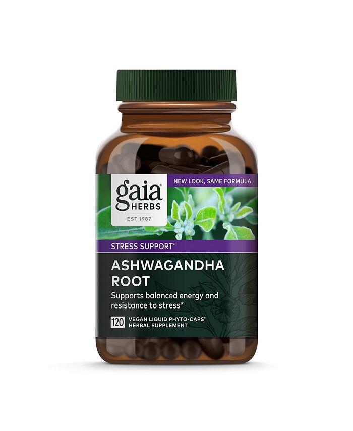 Gaia Herbs Ashwagandha Root Made with Organic Ashwagandha Root to