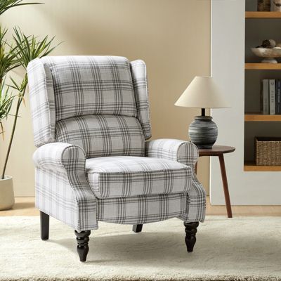 Asikli 31'' Wide Manual Standard Recliner with Wingback Design