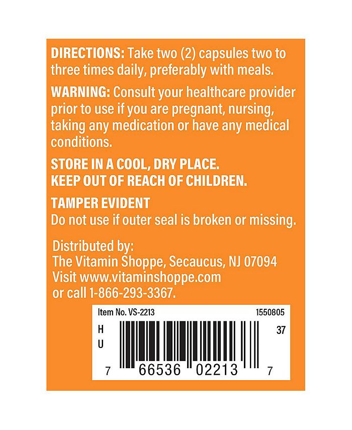 The Vitamin Shoppe Cordyceps Mushroom Supplement 1,040 MG Supports