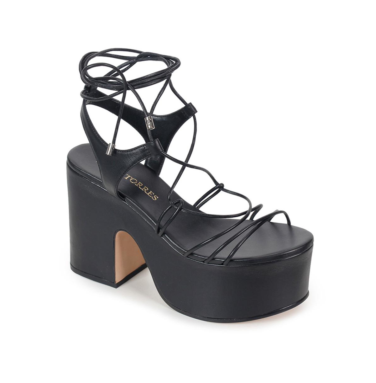 Shoes Women's Greta Strappy Platform Sandals - Graphite