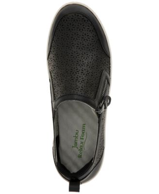 Women's July Wide Slip- On Zip Sneakers