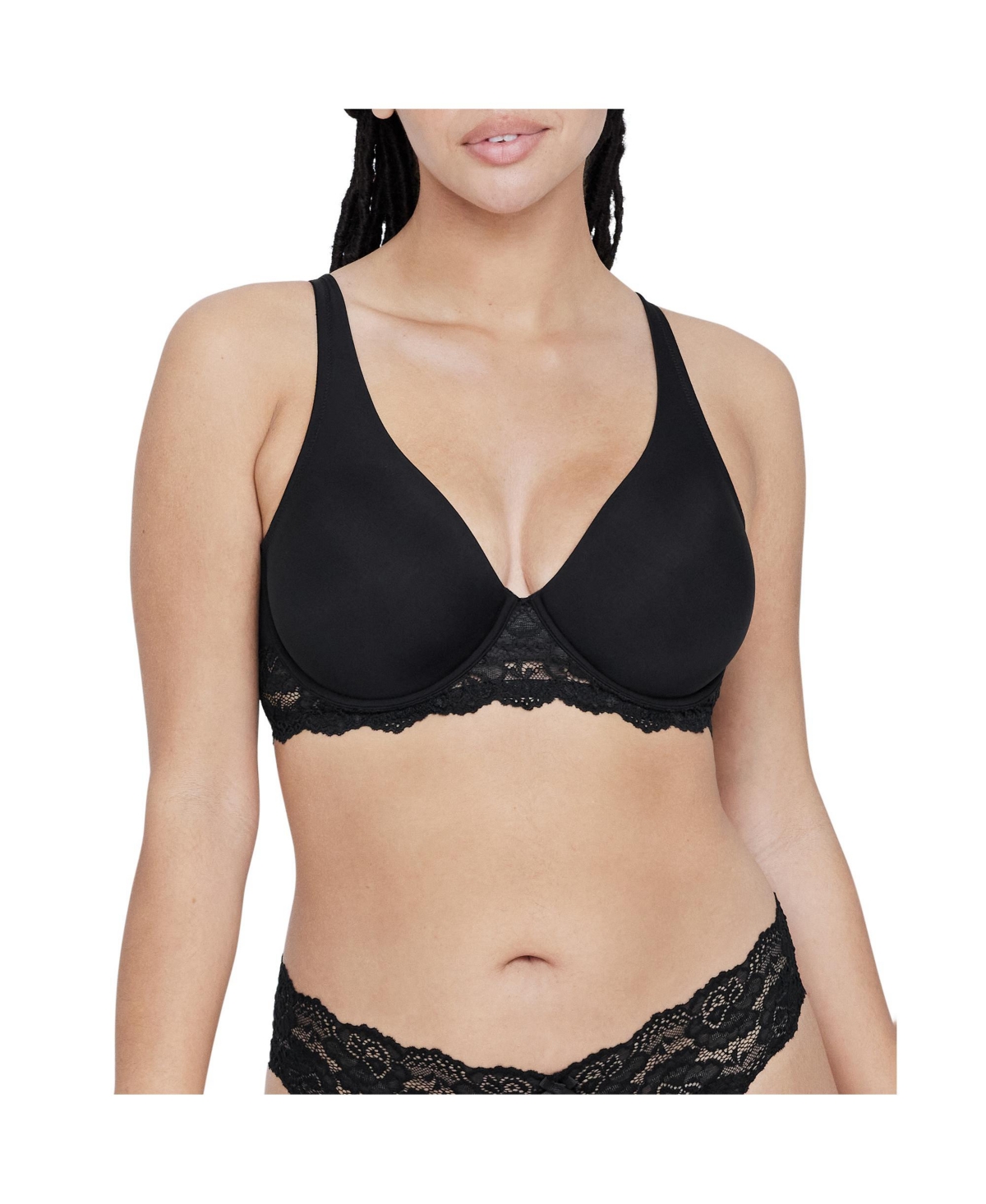 Skarlett Blue Goddess Underwire Convertible Bra In Black