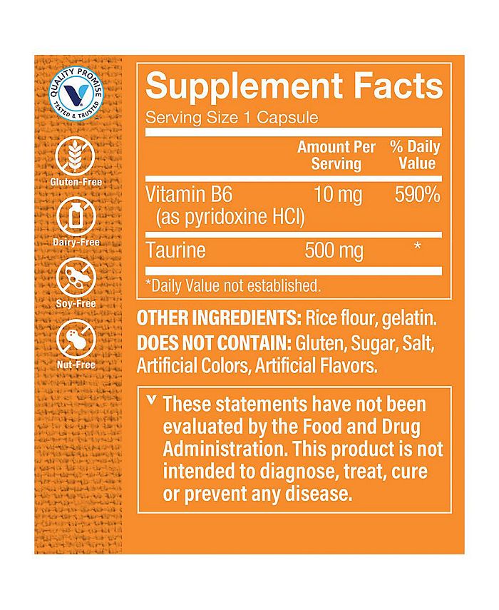 The Vitamin Shoppe Taurine FreeForm Amino Acid for Cardiovascular