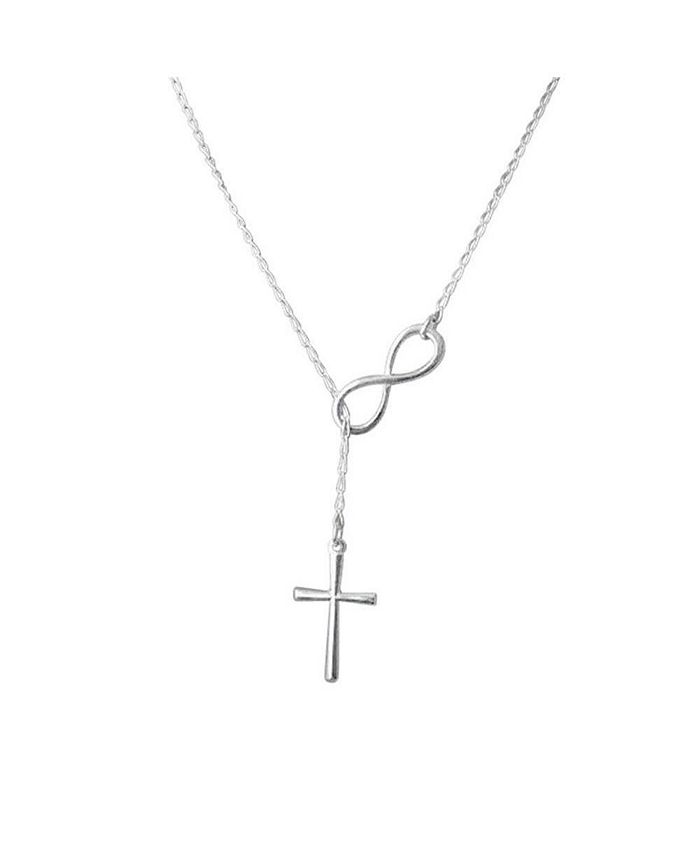 Hollywood Sensation Infinity Cross Necklace Macy s