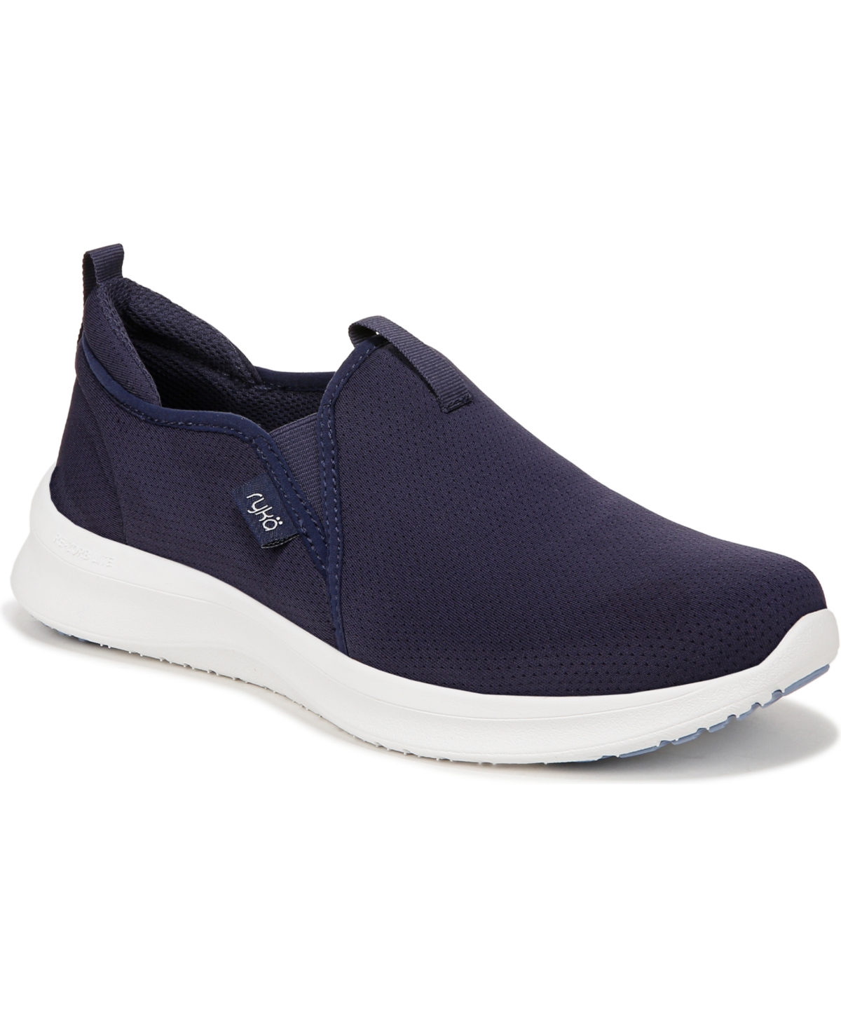 Women's Revive Slip On Sneakers - Academy Blue Mesh Fabric