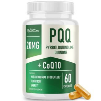 glutathione pqq vitapulse SMNutrition Supplement 20mg | Mitochondrial Biogenesis & Energy Optimizer With CoQ10 & Vitamin B12 | Supports Brain Health & Mitochondria Production | Ultra PQQ Formula | Gluten-Free | 60 Capsules Acetic Acid Water Guide كريم مرطب ومهدئ للعين Size:2g x 30 sticks