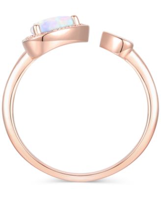 3-Pc. Set Amethyst (2-1/8 ct. t.w.) & Lab-Grown White Sapphire (1/3 ct. t.w.) Heart Ring, Pendant & Bracelet in 14k Gold-Plated Sterling Silver (Also in Lab-Grown Ruby & Lab-Grown Opal)