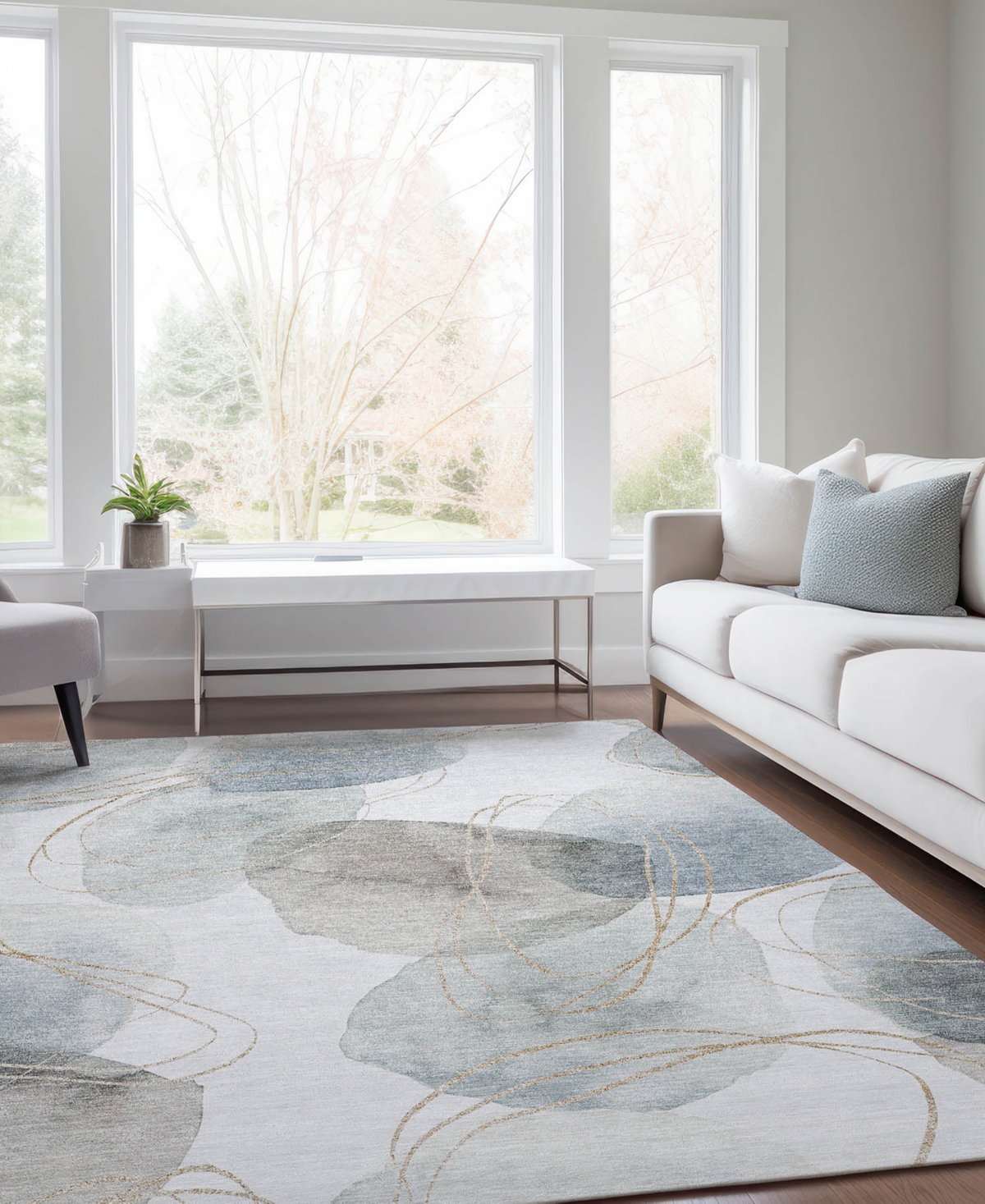 Dalyn Odyssey Oy15 2'6" X 3'10" Area Rug In Bone