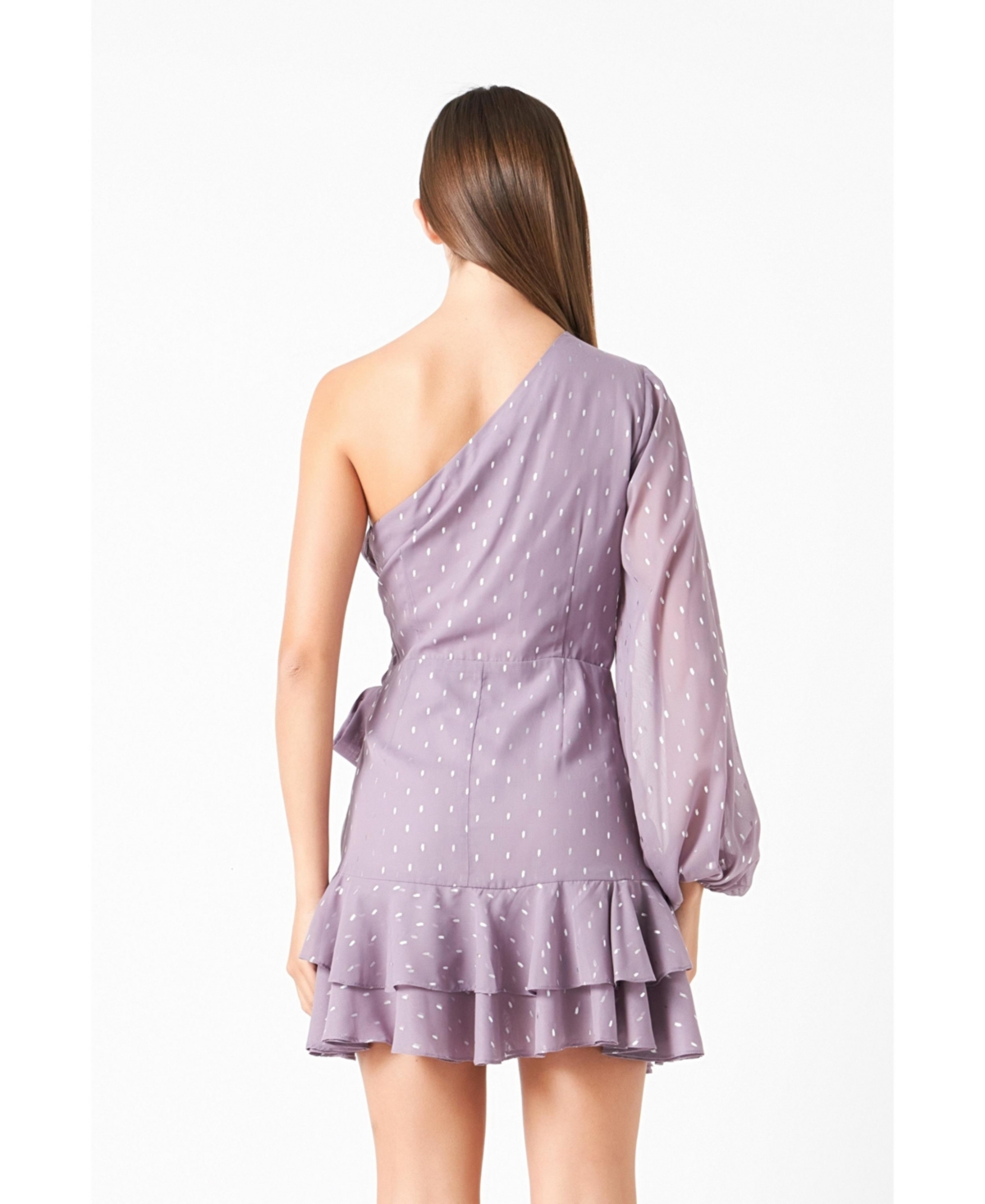 Women's One Shoulder Mini Dress