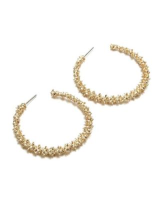 Nugget Hoop Earrings