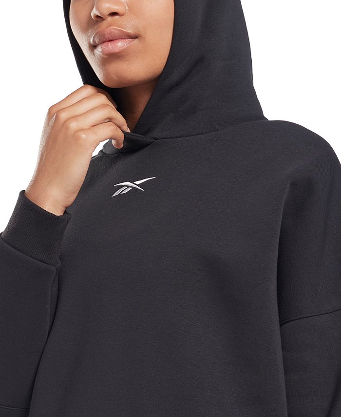 Reebok Women s Lux Oversized Sweatshirt Hoodie A Macy s Exclusive