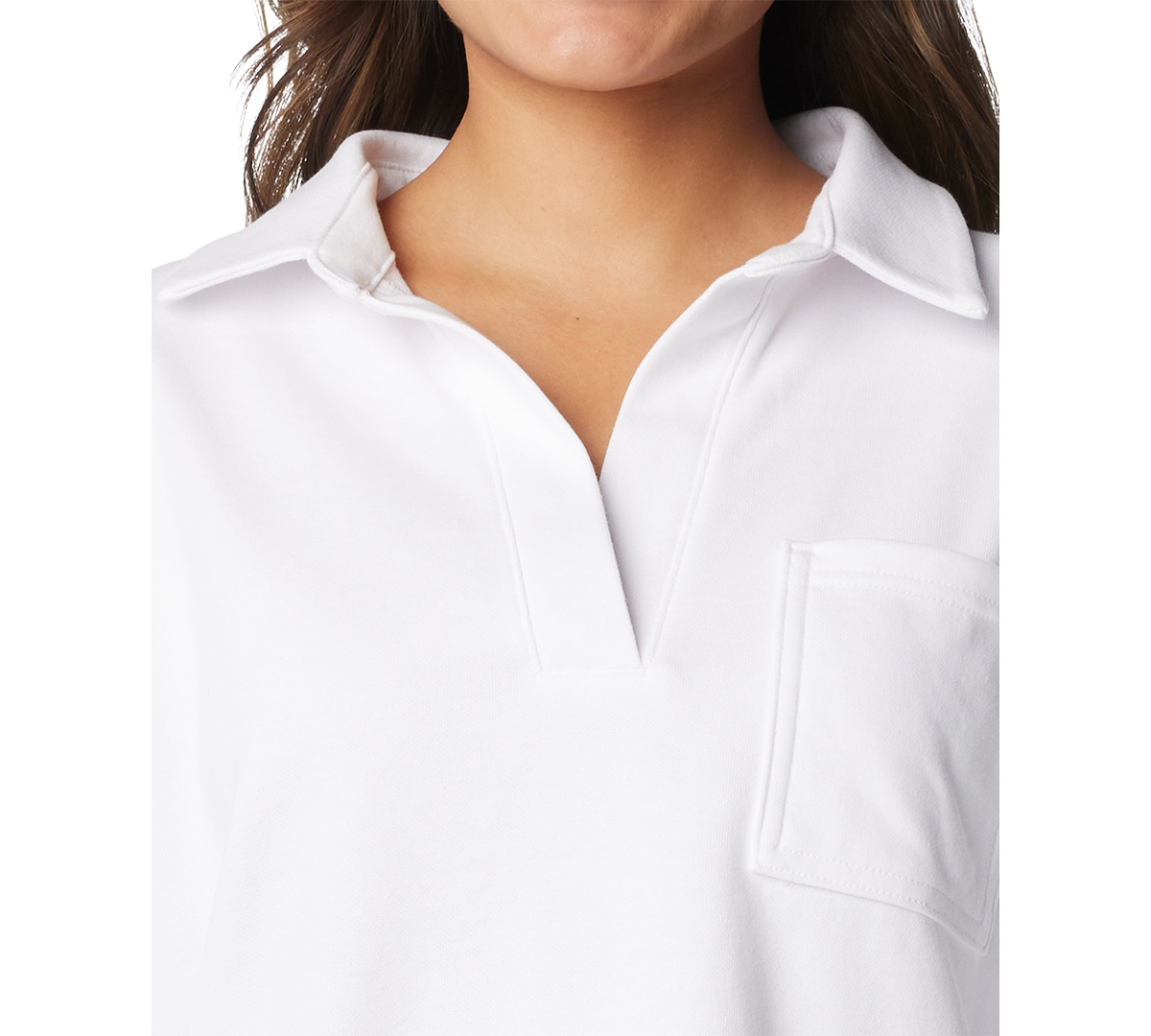 Columbia Women's Trek Collared Crew Long-Sleeve Top