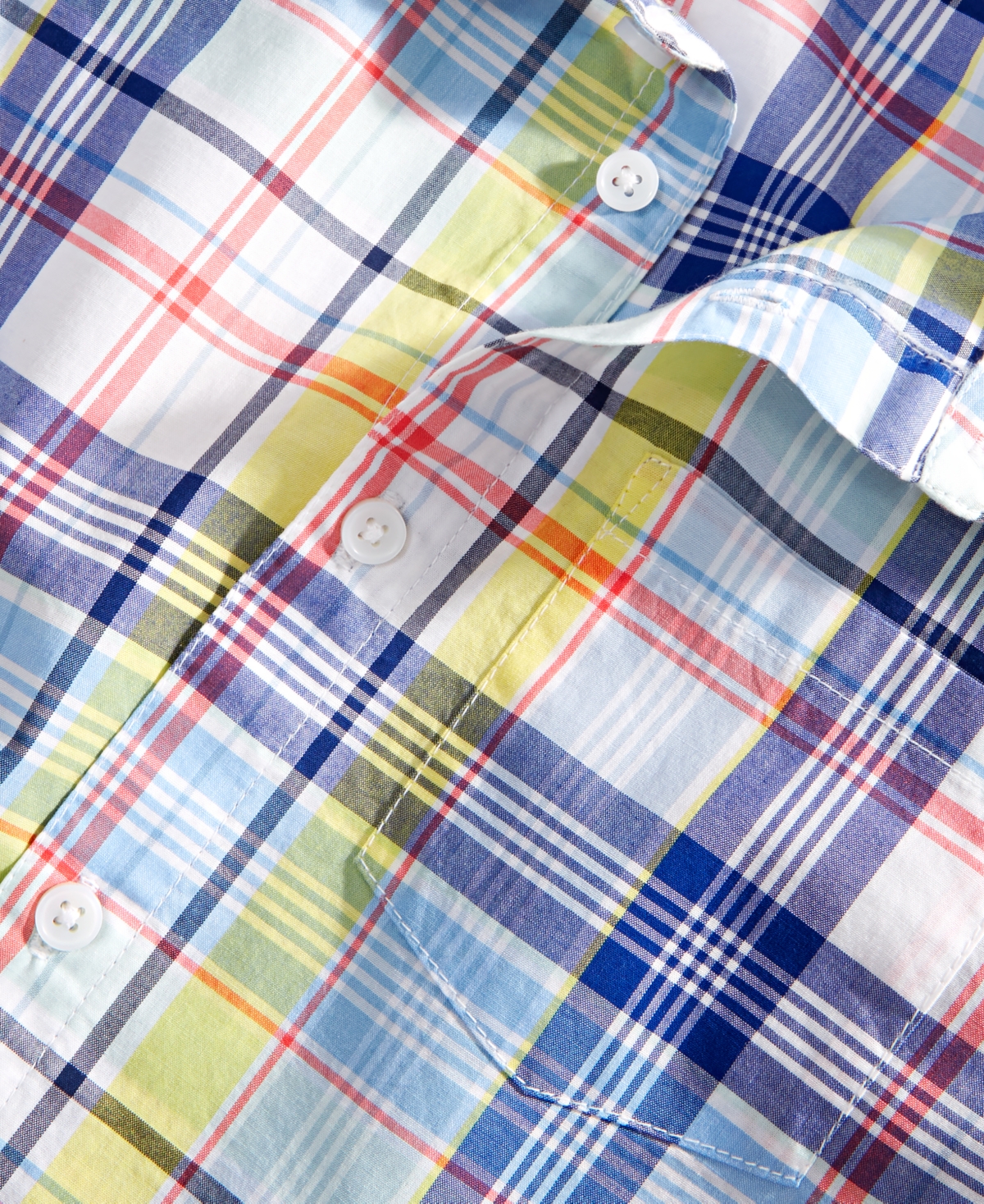 Epic Threads Toddler and Little Boys River Long-Sleeve Cotton Plaid Shirt, Created for Macy's