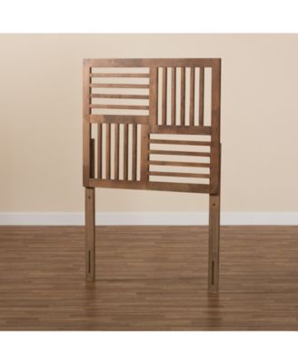 Adler Modern and Contemporary Transitional Twin Size Finished Wood Headboard