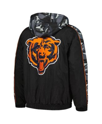 Men's Black Chicago Bears Thursday Night Gridiron Full-Zip Hoodie Jacket