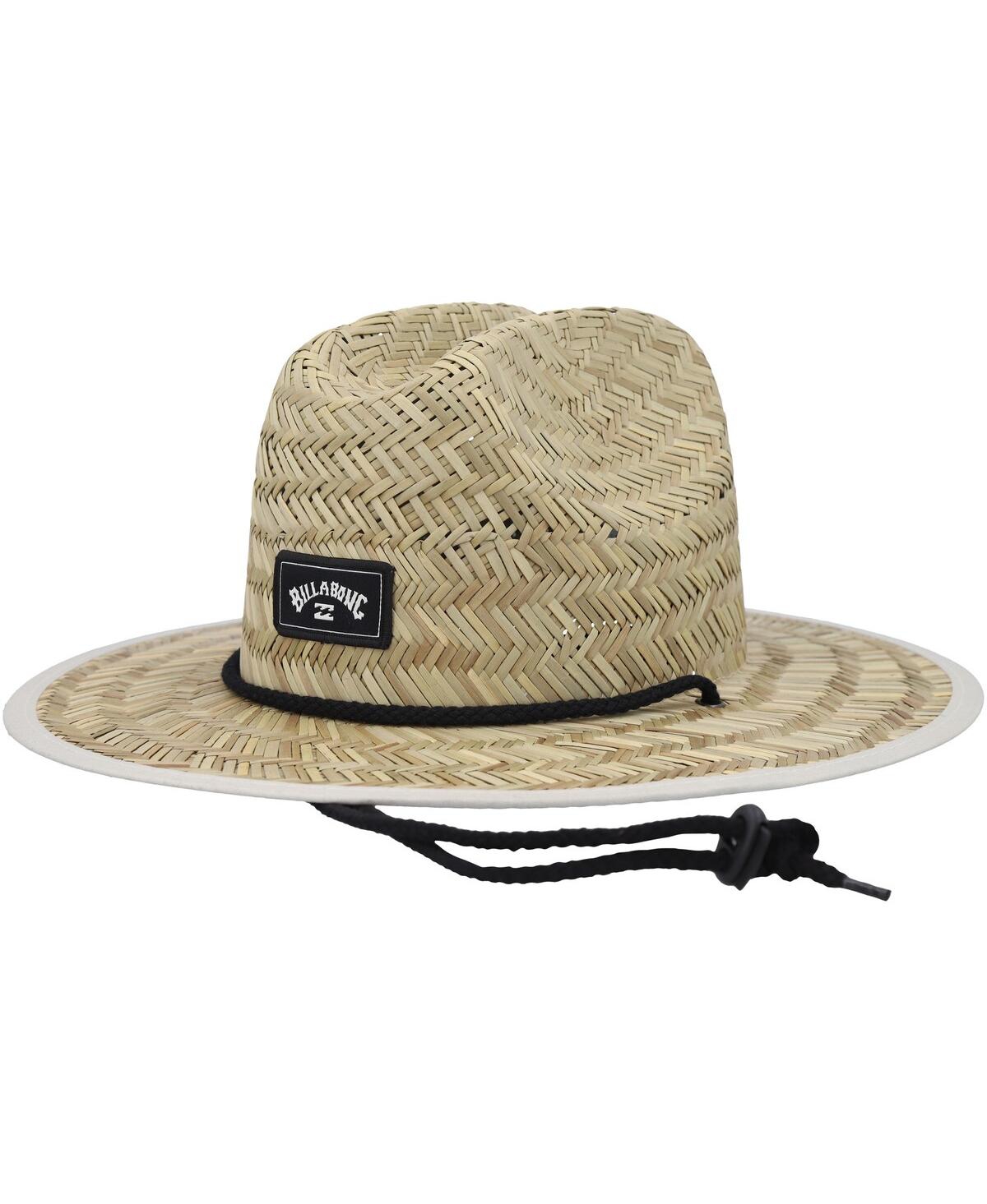Shop Billabong Youth Boys And Girls  Tides Straw Lifeguard Hat In Natural