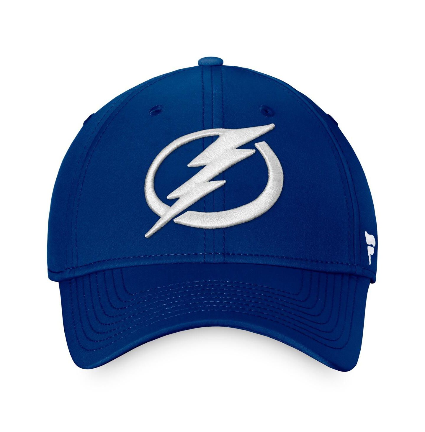 Мужская кепка Fanatics Blue Tampa Bay Lightning Core Primary Logo Flex Hat — фото 4
