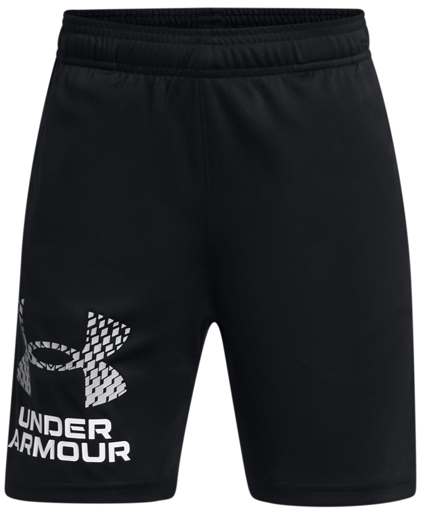 Шорты Under Armour Tech Moisture-Wicking Quick-Dry Shorts для мальчиков, цвет: Чёрный — фото 1