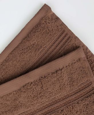 Solid Quick Drying 100% Egyptian Cotton 10-Pc Washcloth Set