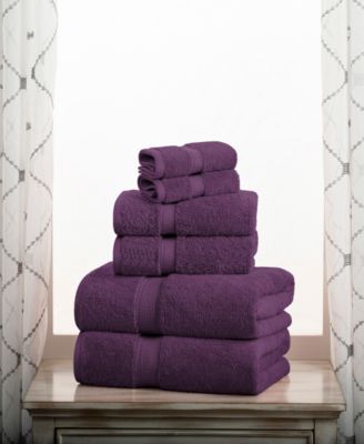 100% Egyptian Cotton 6-Pc Towel Set 