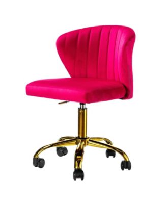 VEBREDA High Adjustable Back Executive Office Chair with Armrest-Brown