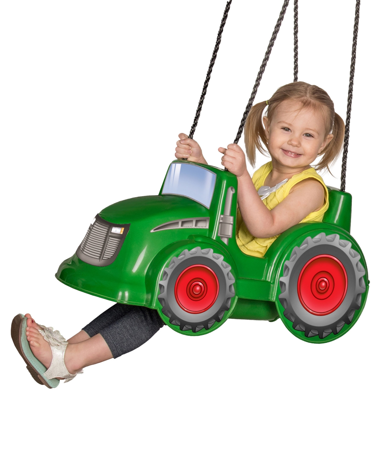 Shop M&m Sales Enterprises Tractor Toddler Swing In Green