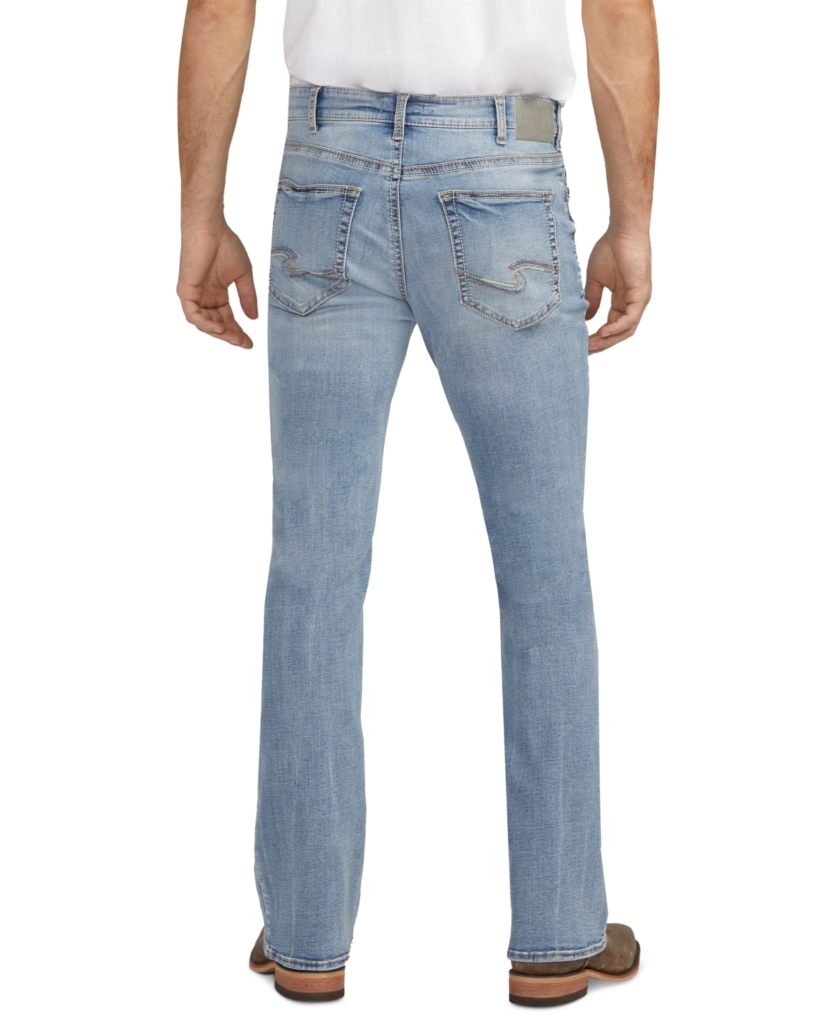 Shop Silver Jeans Co. Men's Craig Classic-fit Stretch Bootcut Jeans In Indigo