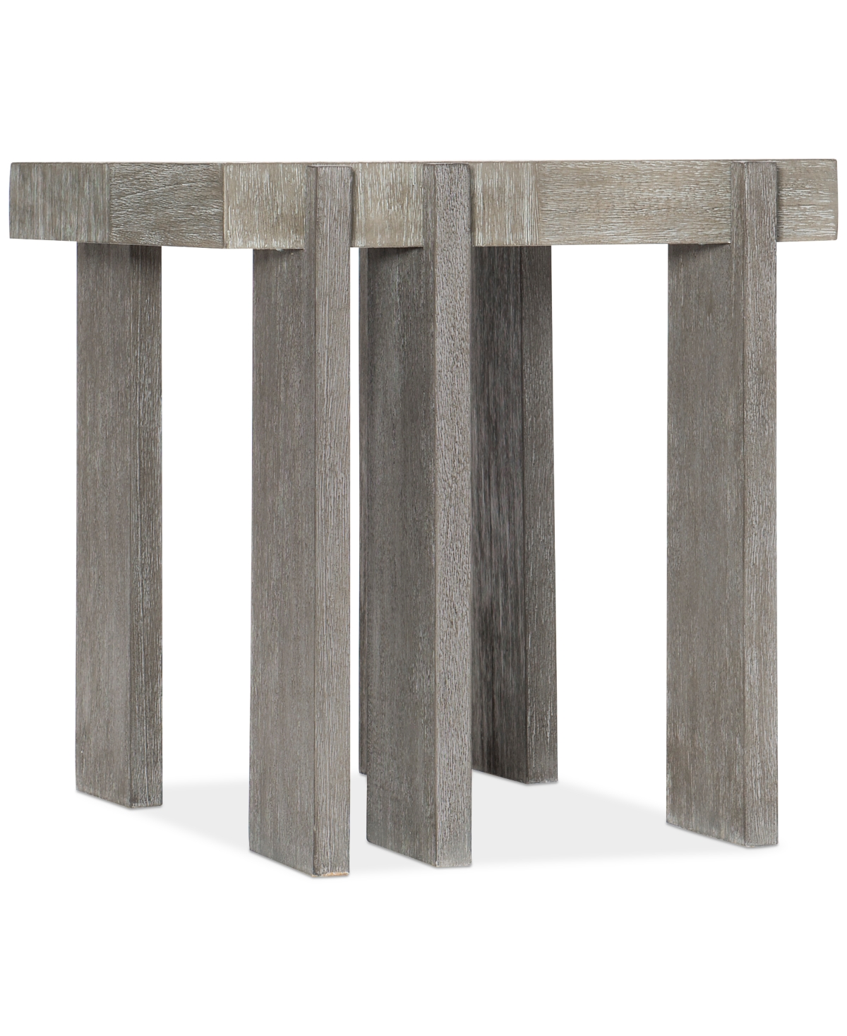 Bernhardt Foundations End Table In Grey
