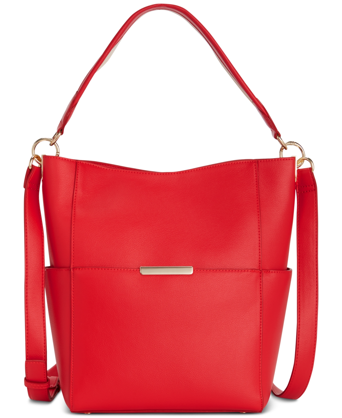 Hattie Medium Handbag, Created for Macy's - Aurora Pink