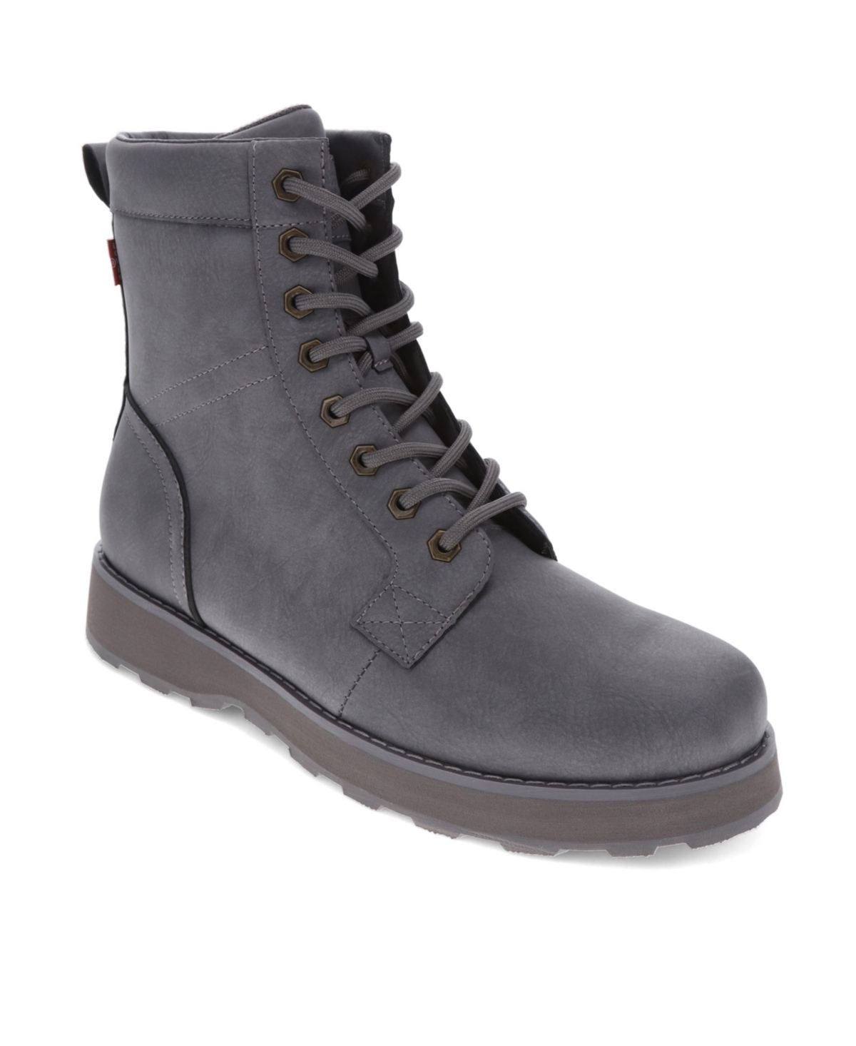 Levi's Men's Arizona Moc Neo Lace-up Boots In Charcoal Black