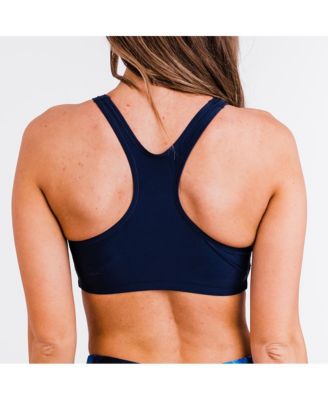 Women's Racerback Swim Bra with Removable Cups