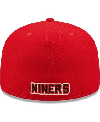 Men's Scarlet San Francisco 49ers Flawless 59FIFTY Fitted Hat