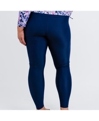 Plus Size Long Swim Leggings