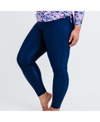 Plus Size Long Swim Leggings