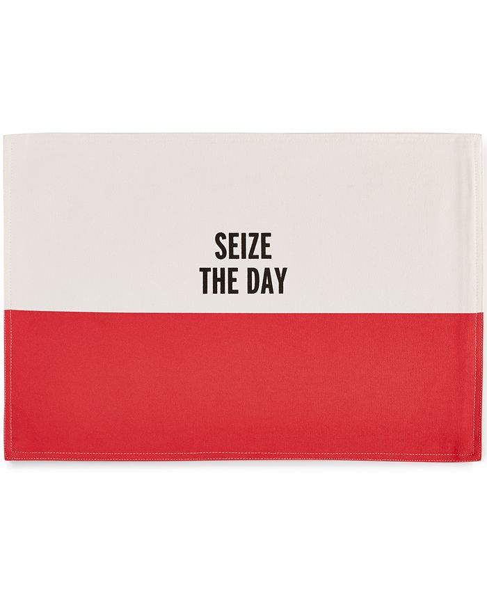 Kate Spade new york Food for Thought Seize the Day Placemat Macy s