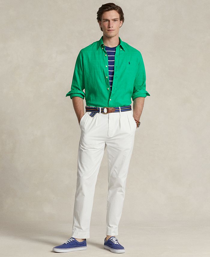 Polo Ralph Lauren Men's ClassicFit Linen Shirt Macy's