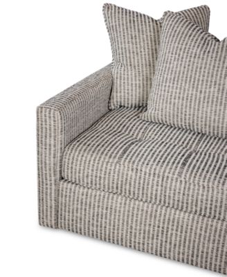 Pherie 51" Fabric Swivel Chair, Created for Macy's