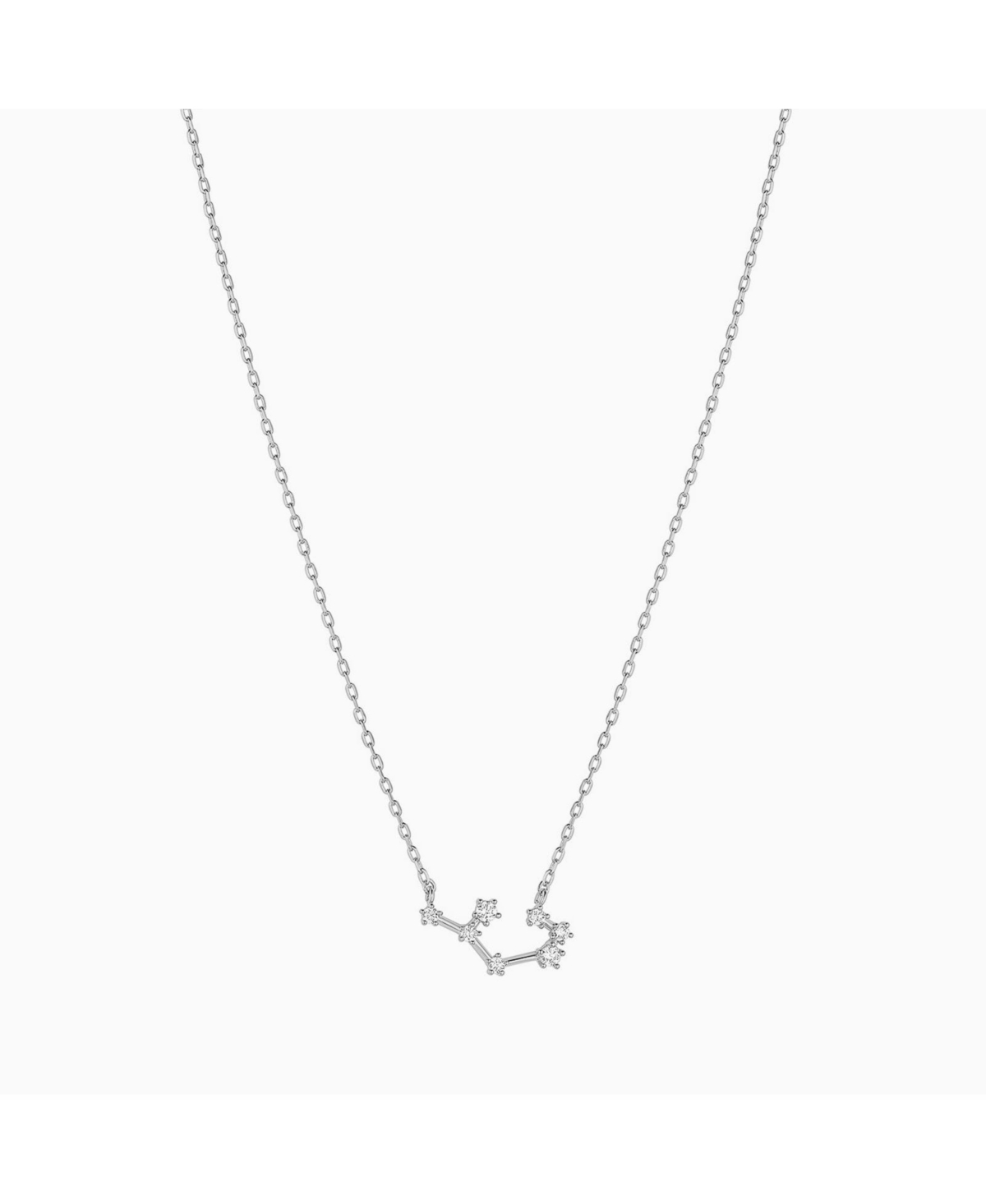 Bearfruit Jewelry Constellation Necklace - 12 Zodiac Constellation - Silver - Silver - sagittarius