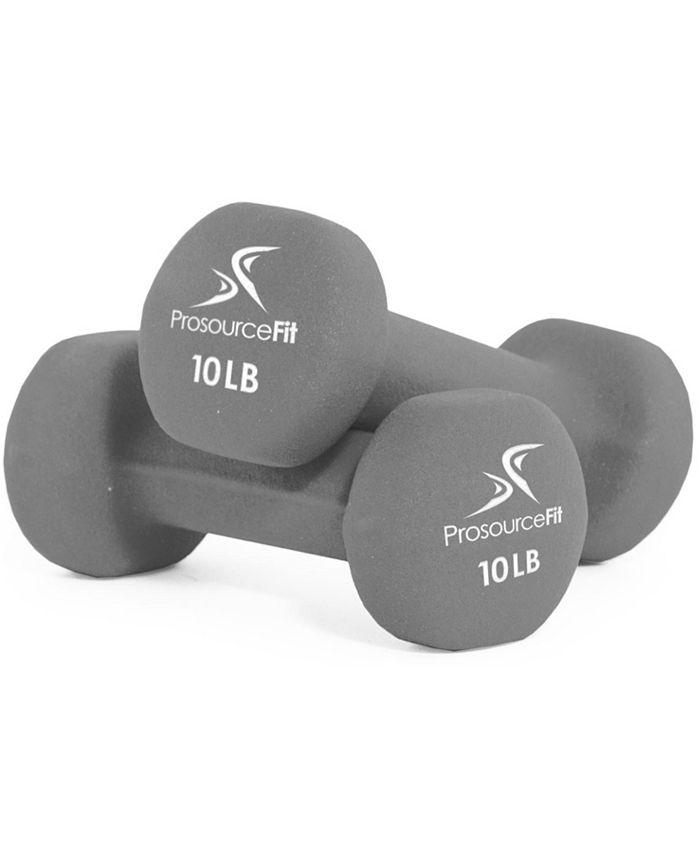 ProsourceFit Mancuernas De Neopreno: Agarre Antideslizante, Suaves Y Sin Callos (Pares, Unisex)