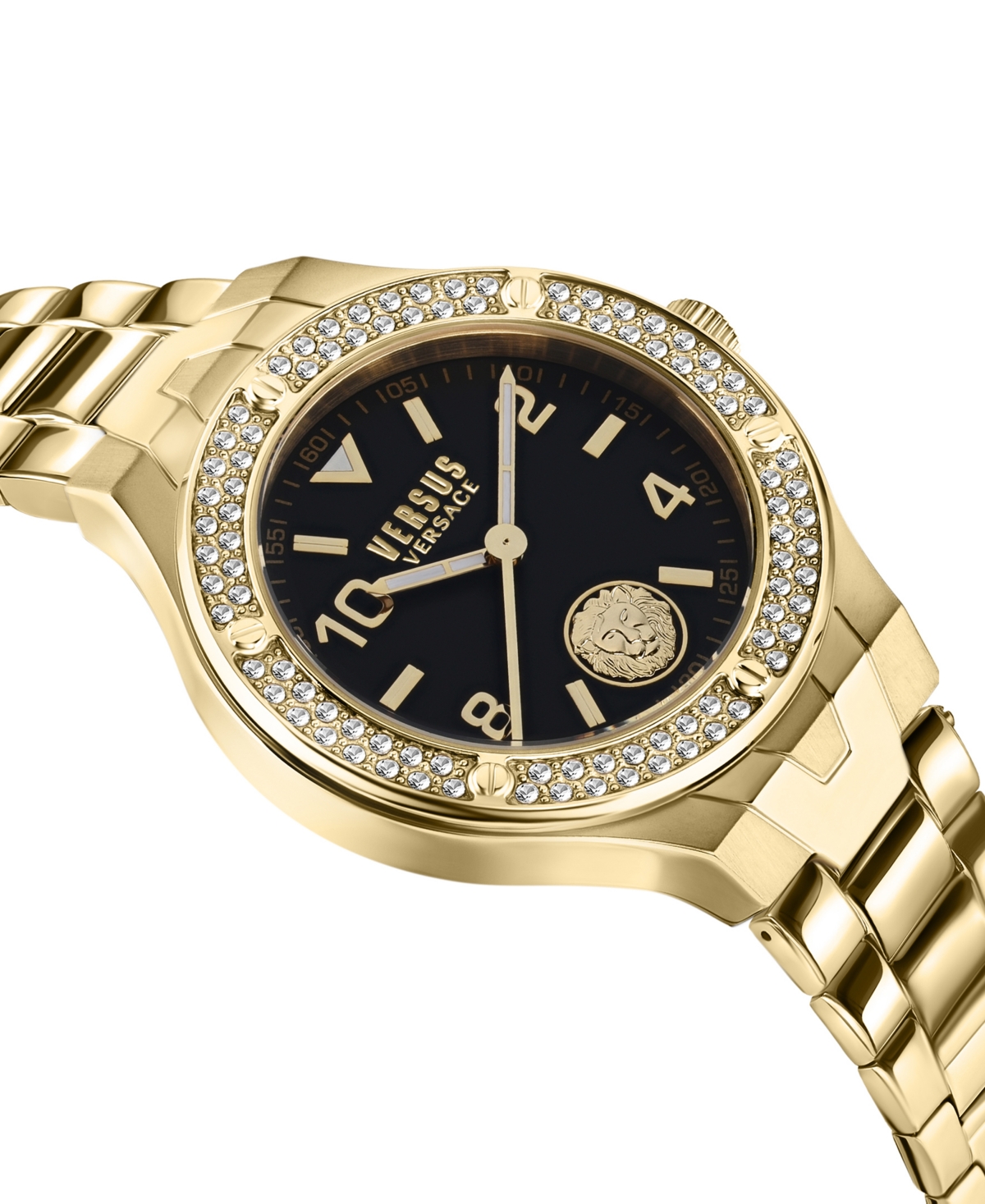 Versus Versace Women's Vittoria Three HandTone Stainless Steel Watch 38mm - Gold
