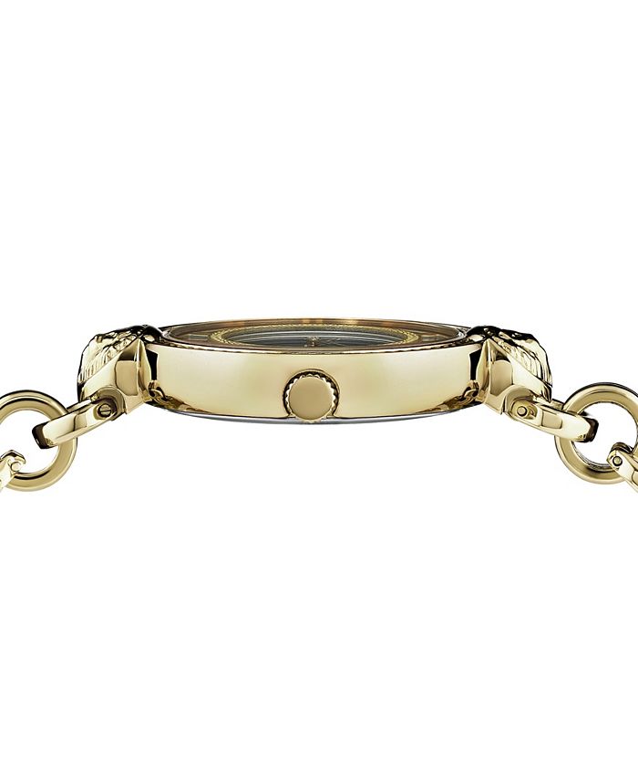 Versus Versace Women's Les Docks Two Hand Gold-Tone Stainless Steel ...