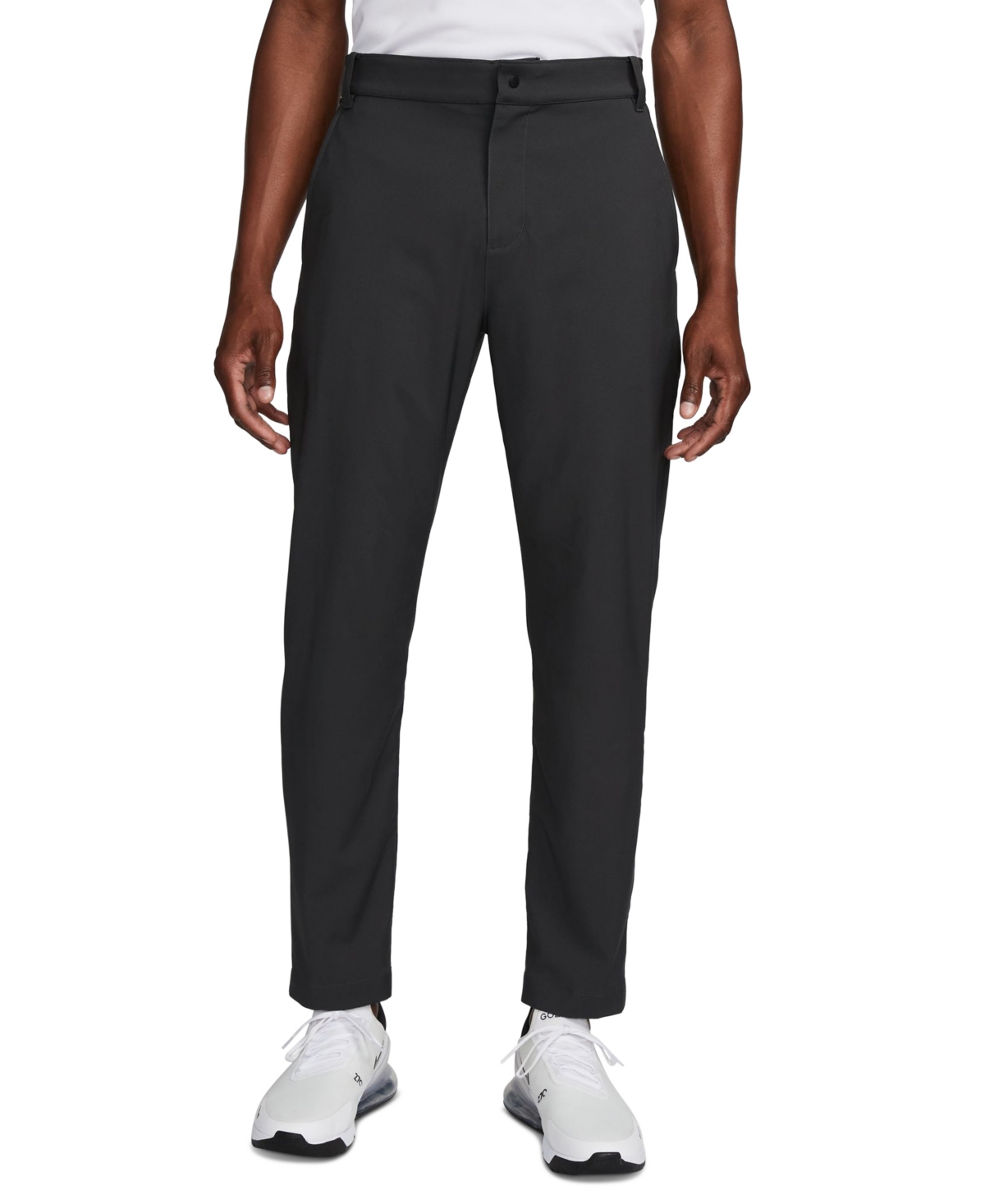 Shop Nike Men's Dri-fit Victory Golf Pants In Dk Smoke Grey,black
