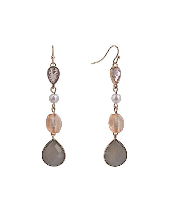 Laundry by Shelli Segal Linear Beaded Earrings Macy's